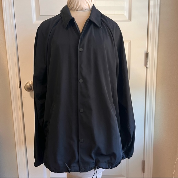 Fabletics Only Coach’s Button Water Resistant Jacket with Waist Elastics Size L - Picture 4 of 12